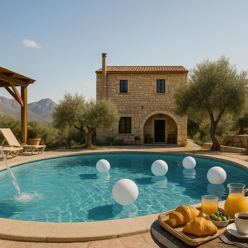 Chania'S Diamond Villas - Aqua Bliss With Private Pools Gavalochori Exteriér fotografie